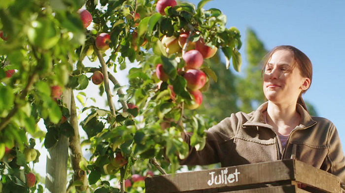 Cueilleuse de pommes Juliet